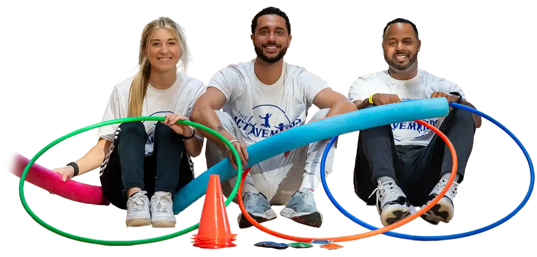 A picture of three Learn and Play Coaches